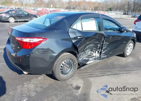 2017 Toyota Corolla Le from USA, damaged, VIN 2T1BURHE1HC861254